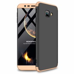   Full Body Case 360 Samsung Galaxy J4 Plus (2018), hátlap, tok, fekete-arany