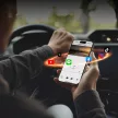 AKEEYO Mini autós kamera WiFi 1080P, 24 órás parkolás éjjellátó G-szenzor WDR, szürke