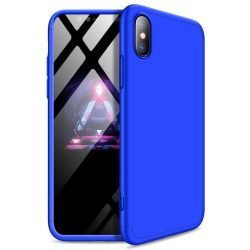 Full body Case 360 iPhone Xr, hátlap, tok, kék