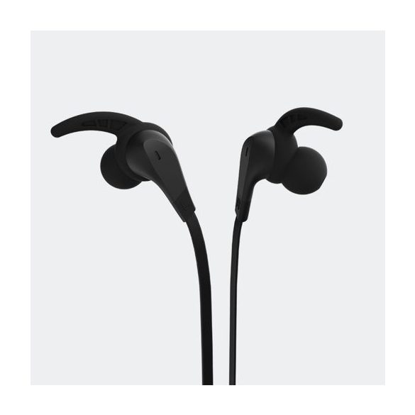 Remax RB-S25 Wireless Sport In-Ear Bluetooth 4.2 headset, fülhallgató, 70mAh, fekete