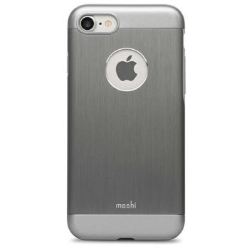   Moshi iGlaze Armour iPhone 7/8/SE 2020 / SE 2022 tok, acélszürke