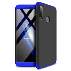   Full Body Case 360 Samsung Galaxy A9 (2018), hátlap, tok, fekete-kék