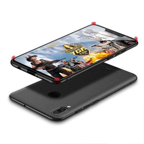 MSVII Huawei P Smart Plus Ultra-Thin hátlap, tok, fekete