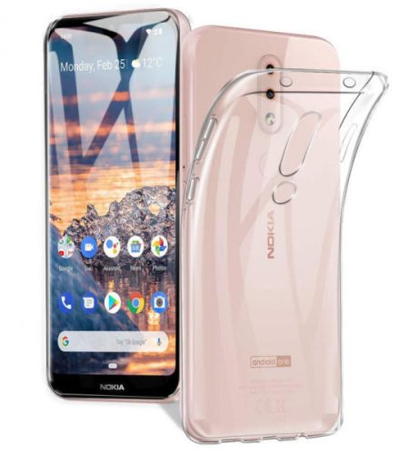 Nokia 4.2 Ultra Clear Gel 0.5mm szilikon hátlap, tok, átlátszó