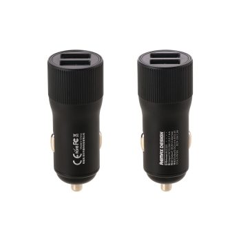   Remax RCC-221 univerzális autós töltő, 2xUSB, Quick Charge 3.0, 2.4A, 30W, fehér