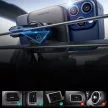 ESR Halolock Magnetic QI2 autós telefontartó MagSafe 15W induktív töltővel a légbeömlőhöz, fekete