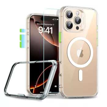   ESR CLASSIC PRO SET HALOLOCK MAGSAFE IPHONE 16 PRO MAX tok, átlátszó