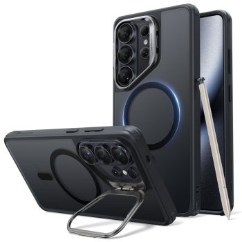   ESR Classic Hybrid Kickstand MagSafe Case Samsung Galaxy S26 Ultra tok, fekete