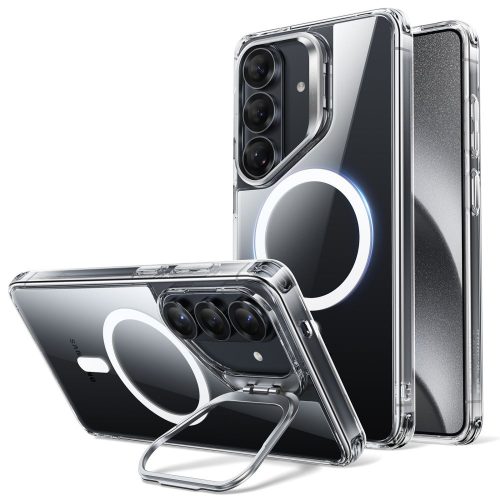 ESR Classic Hybrid Kickstand MagSafe Case Samsung Galaxy S26+ tok, átlátszó