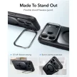 ESR Classic Hybrid Kickst MagSafe iPhone 17 Pro / 18 Pro tok, átlátszó-fekete