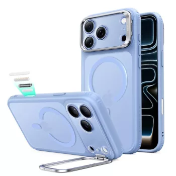   ESR Classic Hybrid Kickst MagSafe iPhone 17 Pro / 18 Pro tok, matt világoskék