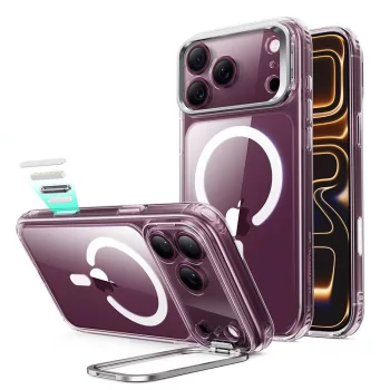   ESR Classic Hybrid Kickst MagSafe iPhone 17 Pro Max / 18 Pro Max tok, átlátszó