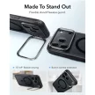 ESR Classic Hybrid Kickst MagSafe iPhone 17 Pro Max / 18 Pro Max tok, matt fekete