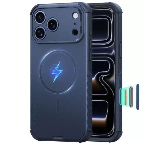 ESR Cyber Tough MagSafe iPhone 17 Pro Max / 18 Pro Max tok, kék