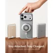 ESR Leather Kickst MagSafe iPhone 17 Pro / 18 Pro tok, szürke