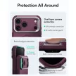 ESR Cyber Tough Kickst MagSafe iPhone 17 Pro Max / 18 Pro Max tok, bordó