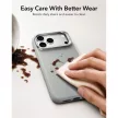 ESR Leather Kickst MagSafe iPhone 17 Pro Max / 18 Pro Max tok, szürke