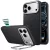 ESR Leather Kickst MagSafe iPhone 17 Pro / 18 Pro tok, fekete