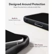 ESR Leather Kickst MagSafe iPhone 17 Pro / 18 Pro tok, fekete