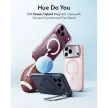 ESR Classic Hybrid Kickst MagSafe Frosted Bubblegum Pink iPhone 17 Pro / 18 Pro tok, matt rózsaszín