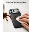 ESR Leather Kickst MagSafe iPhone 17 Pro Max / 18 Pro Max tok, fekete