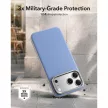 ESR Leather Kickst MagSafe iPhone 17 Pro / 18 Pro tok, világoskék