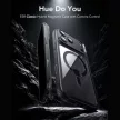 ESR Classic Hybrid MagSafe & iPhone 17 Pro / 18 Pro üvegfólia, átlátszó-fekete