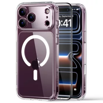   ESR Classic Hybrid MagSafe & iPhone 17 Pro Max / 18 Pro Max üvegfólia, átlátszó