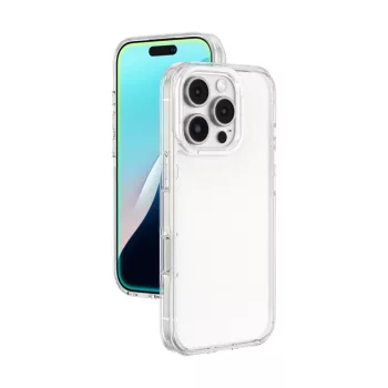   AmazingThing Minimal Case iPhone 16 Pro Silicone Case tok, átlátszó