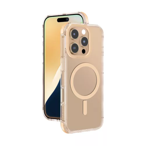 AmazingThing Omni Mag Case iPhone 16 Pro Max - tok, rozéarany