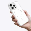AmazingThing Titan Pro Mag Case Magnetic Ring iPhone 16 Pro tok, átlátszó