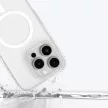 AmazingThing Titan Pro Mag Case Magnetic Ring iPhone 16 Pro tok, átlátszó