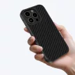 AmazingThing Titan Max Case 1500D Aramid Fibers iPhone 16 Pro Max tok, fekete