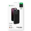 AmazingThing Titan Max Case 1500D Aramid Fibers iPhone 16 Pro Max tok, fekete