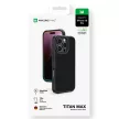 AmazingThing Titan Max Case 600D Aramid Fibers iPhone 16 Pro tok, fekete