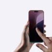 AmazingThing Titan Privacy Glass Privacy Tempered Glass iPhone 16 Plus betekintésvédő edzett üvegfólia