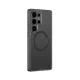 AmazingThing Minimal Mag Case with Magnetic Ring Samsung Galaxy S25 Ultra tok, fekete