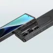 AmazingThing Minimal Mag Case with Magnetic Ring Samsung Galaxy S25 Ultra tok, fekete