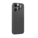AmazingThing AR Aluminum 3 Lens Glass with Camera Lens Frame iPhone 16 Pro / 16 Pro Max kameravédő, fekete