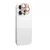 AmazingThing Aviation-Grade Alloy Tempered Glass Lens iPhone 16 Pro / 16 Pro Max Camera Lens kameravédő, rozéarany