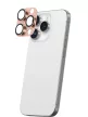 AmazingThing Aviation-Grade Alloy Tempered Glass Lens iPhone 16 Pro / 16 Pro Max Camera Lens kameravédő, rozéarany