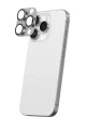 AmazingThing Aviation-Grade Alloy Tempered Glass Lens iPhone 16 Pro / 16 Pro Max Camera Lens kameravédő, ezüst