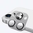 AmazingThing Aviation-Grade Alloy Tempered Glass Lens iPhone 16 Pro / 16 Pro Max Camera Lens kameravédő, ezüst