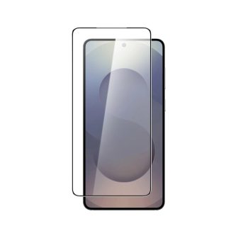   AmazingThing Radix Full Glass edzett üvegfólia, fekete keret, SAMSUNG GALAXY S25 Edge