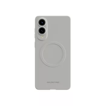   AmazingThing Minimal Air Case with Magnetic Ring Samsung Galaxy S25 Edge tok, szürke