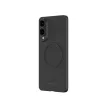 AmazingThing Minimal Air Case with Magnetic Ring Samsung Galaxy S25 Edge tok, fekete