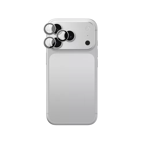 AmazingThing Radix Vision Lens Camera Lens Protector iPhone 18 Pro / 18 Pro Max kameravédő, ezüst