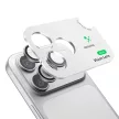 AmazingThing Radix Vision Lens Camera Lens Protector iPhone 18 Pro / 18 Pro Max kameravédő, ezüst