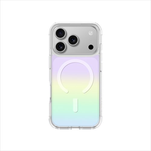 AmazingThing Minimal Mag case iPhone 17 Pro Max MagSafe rainbow tok, színes