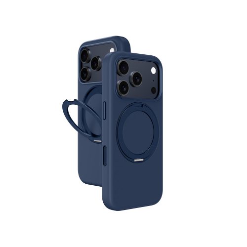 AmazingThing Cloudie iPhone 17 Pro Max Case Stand tok, kék